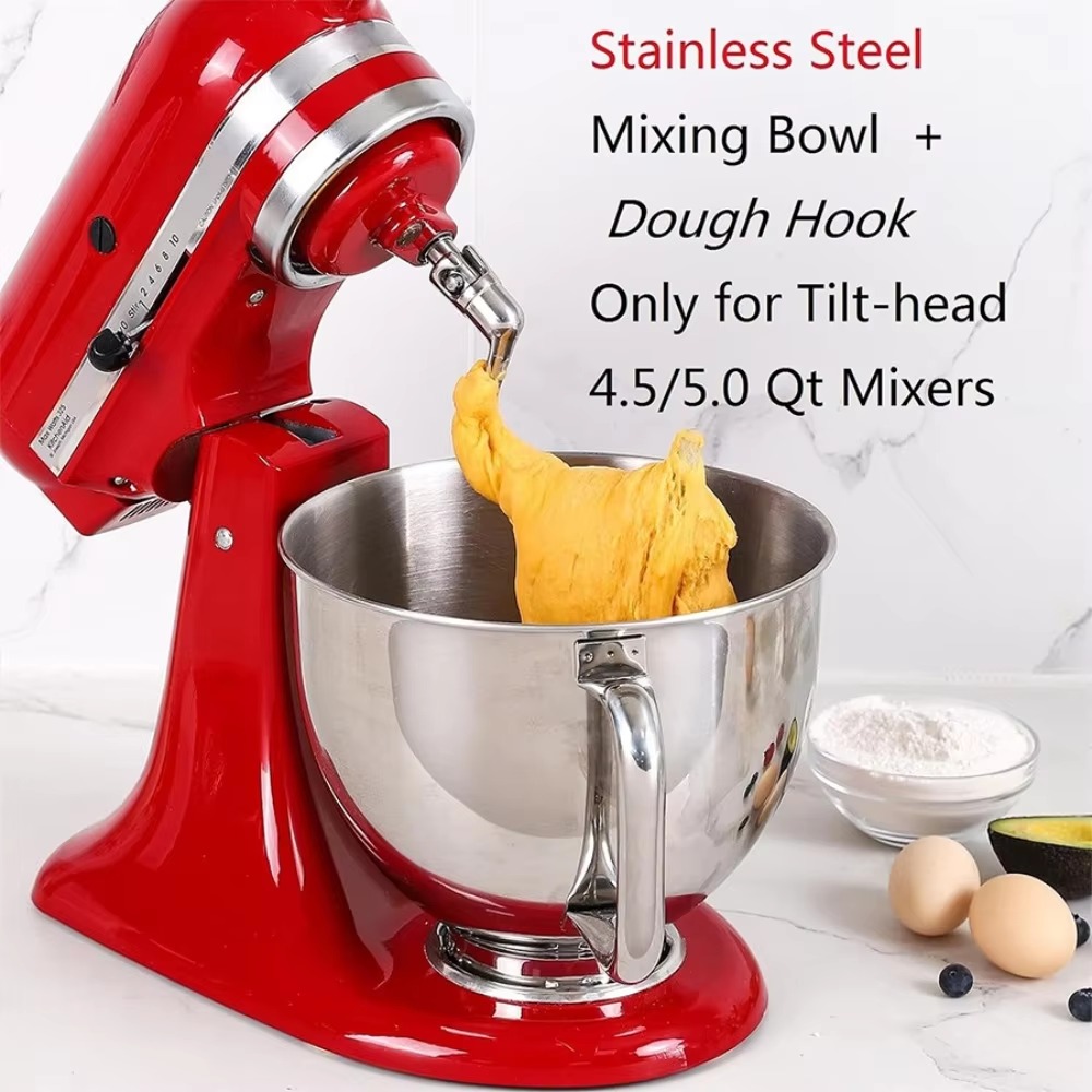 4,5-5 QT roestvrijstalen mengk - Kitchenaid Mixer Artisan 5Qt recensie en prijs
