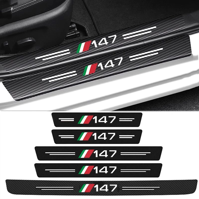 Voor Alfa Romeo 147 Logo Auto  - Crepe Pan Carbon recensie en prijs