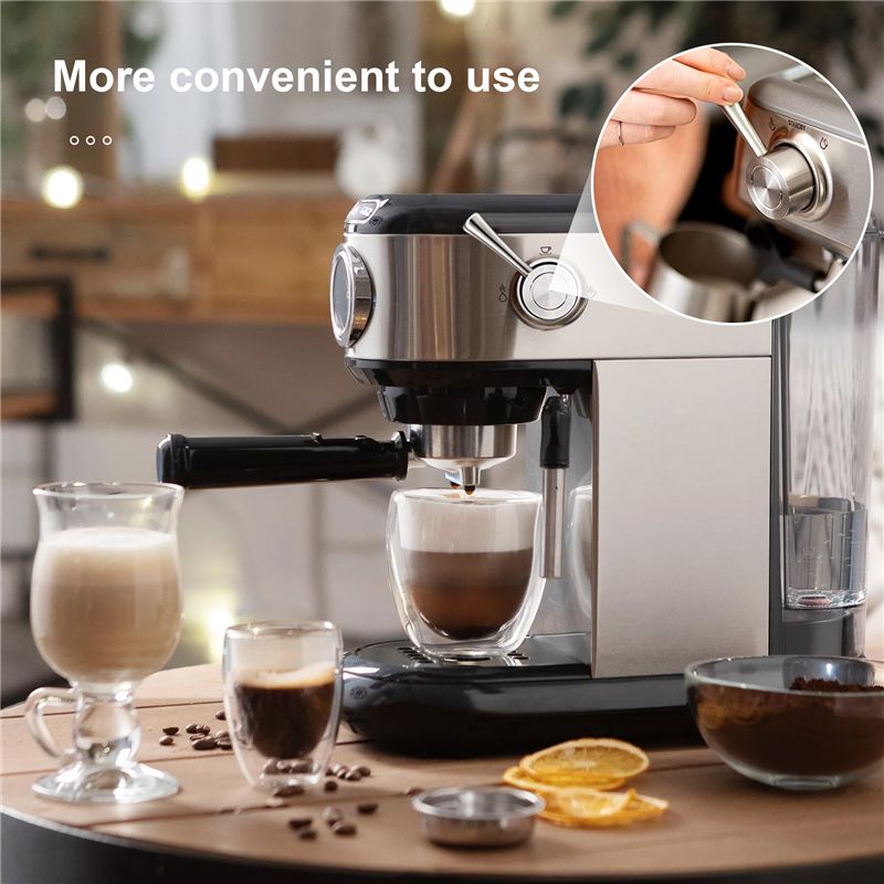 Afneembare vervangende stoomhe - Breville Espresso Barista Express recensie en prijs