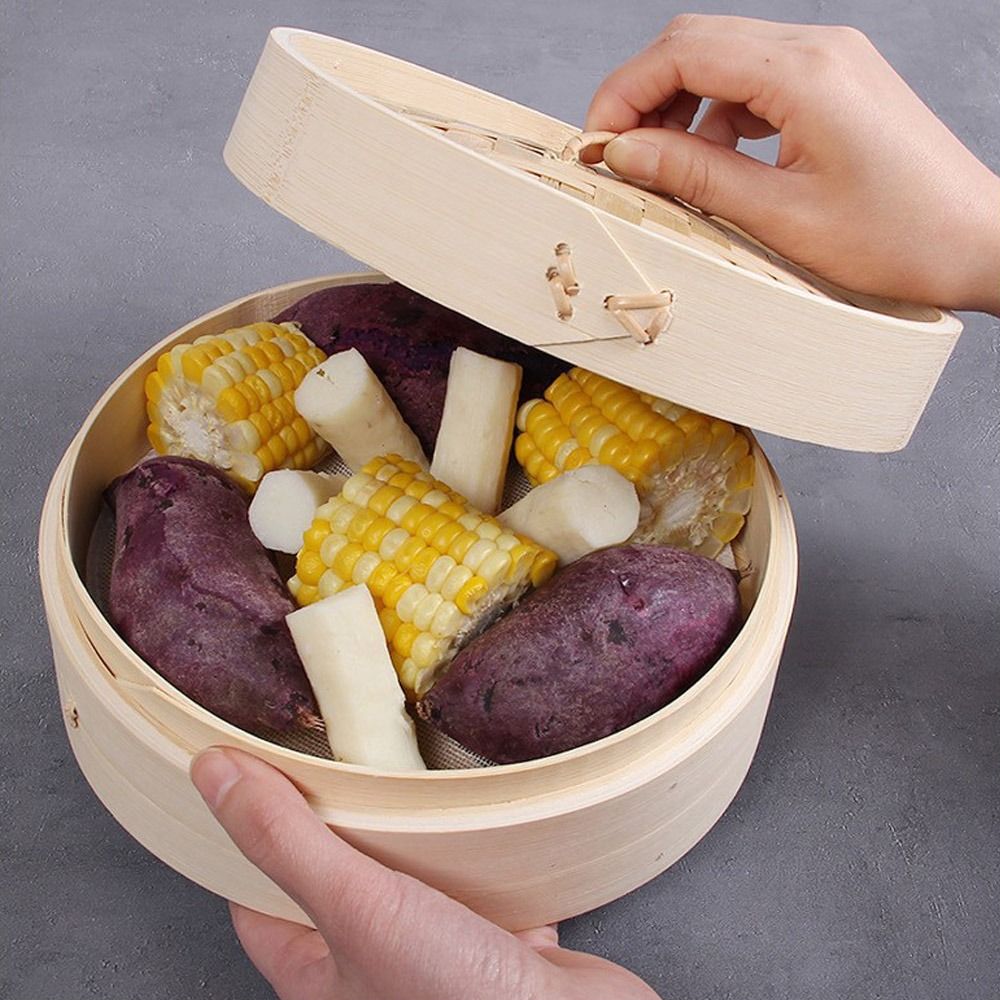 Chinese stoompan van bamboe me - Bao Steamer Bamboo recensie en prijs